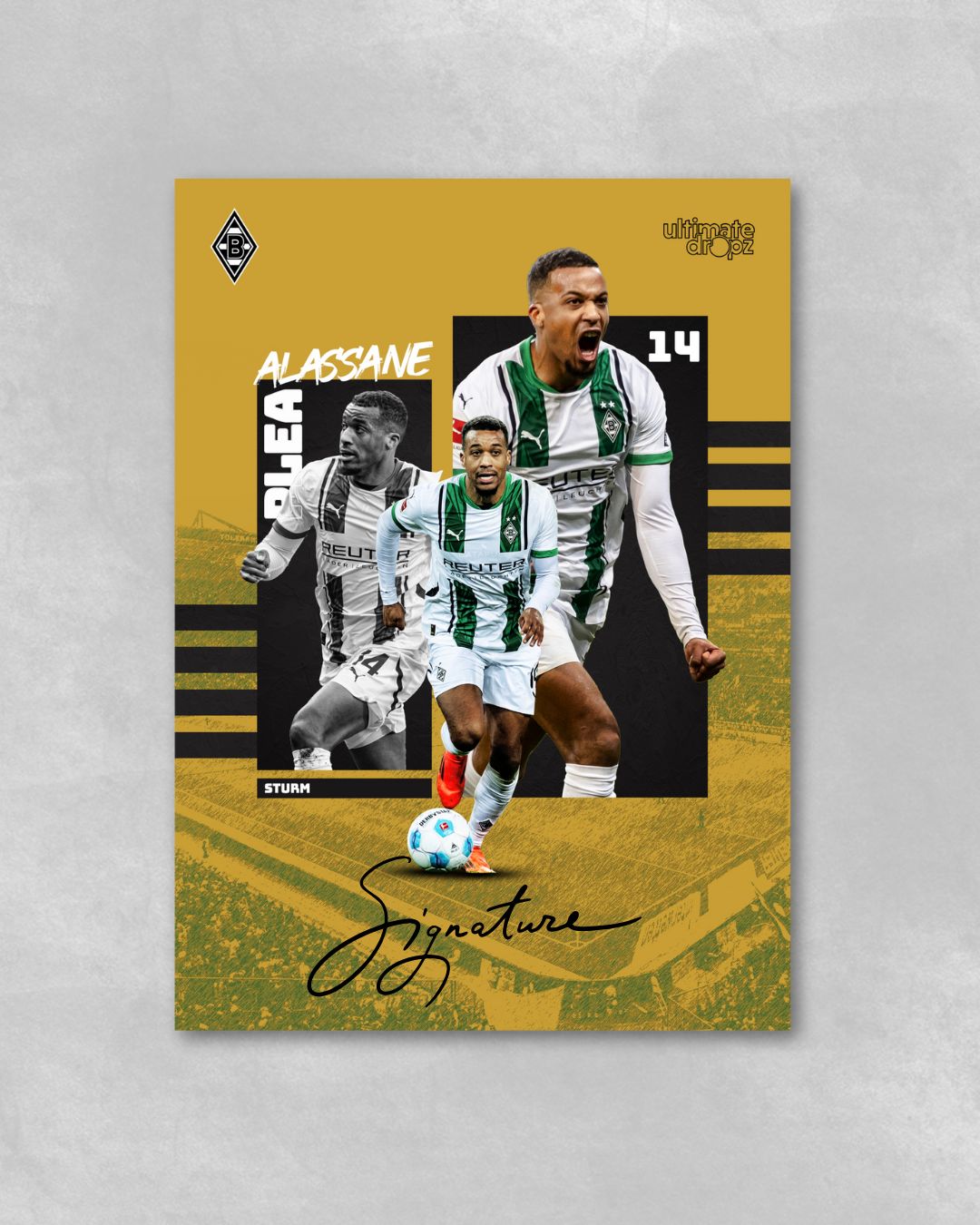 2024-25 Ultimate Dropz Borussia Saga Sammelkartenbox