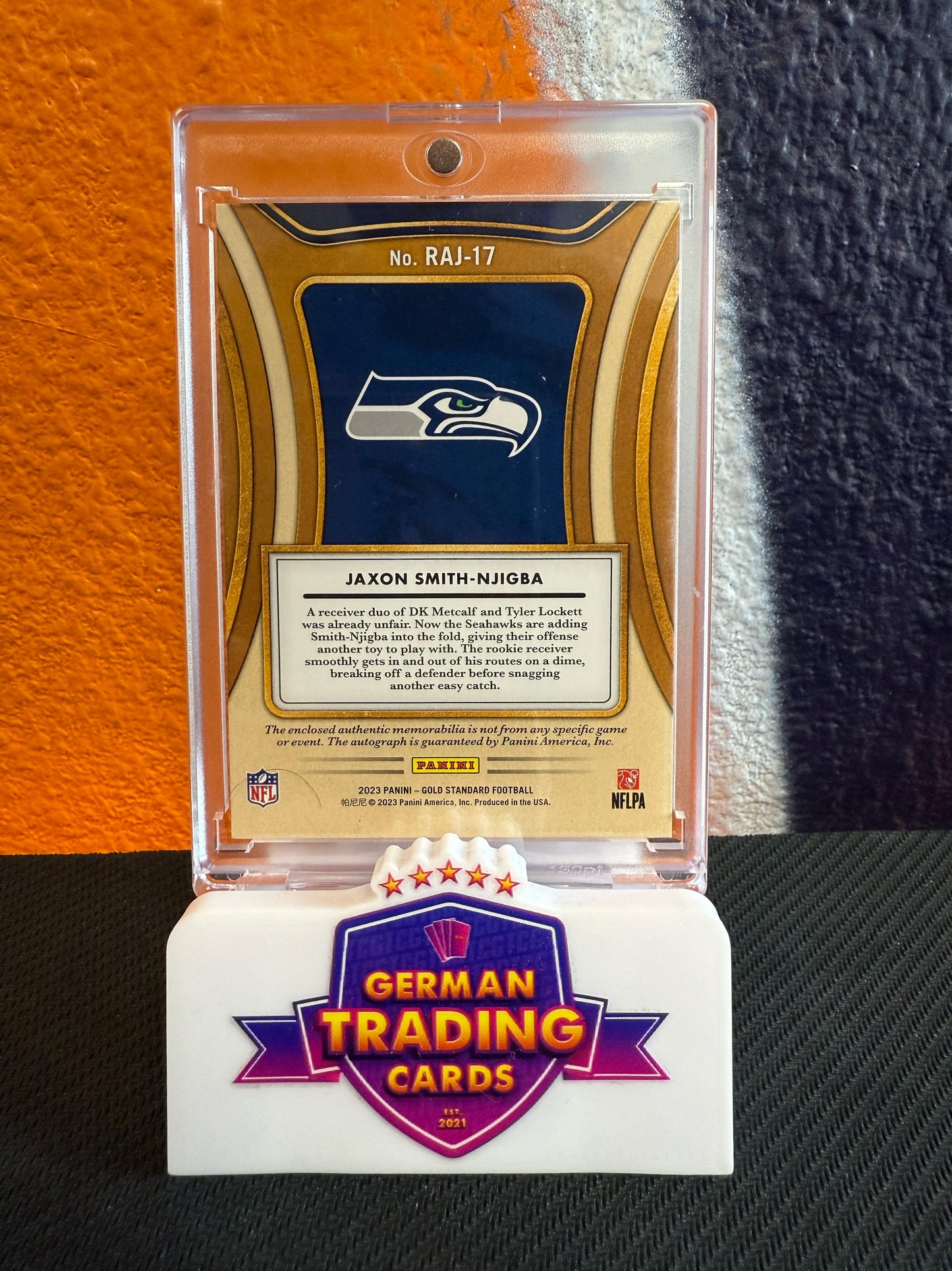 Jaxon Smith-Njigba RPA 99/149 - Panini Gold Standard 2023