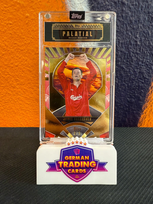 Jamie Carragher Red 2/5 - Topps Palatial Liverpool FC 2024-25