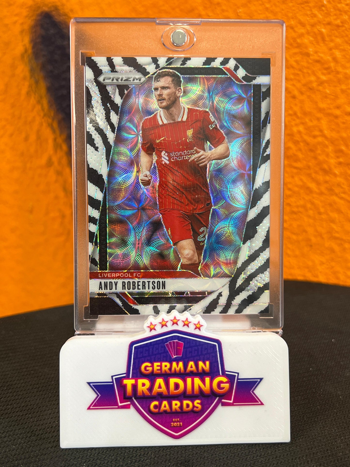 Andy Robertson Zebra Choice 02/15 - Panini Prizm Premier League 2024-25