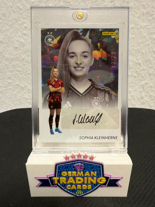Sophia Kleinherne Cracked Ice Auto 13/25 - 2025 Panini DFB Frauen Team Set