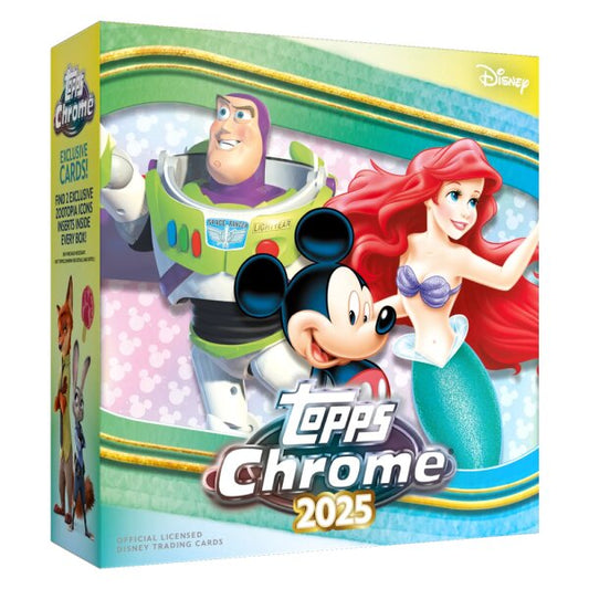 2025 Topps Chrome Disney Mega Box