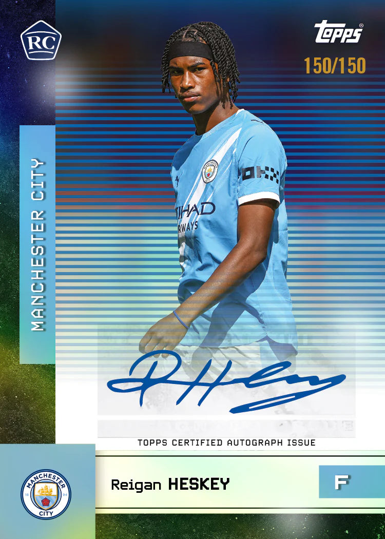 2025-26 Topps Manchester City Team Set