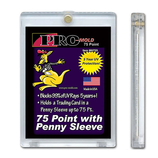 BCW PRO-MOLD Sleeved Magnetic Card Holder - 75pt