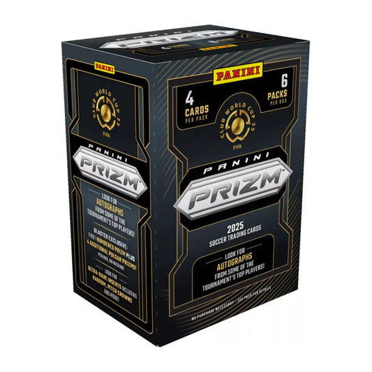 Panini Prizm FIFA Club World Cup Soccer Blaster Box 2025