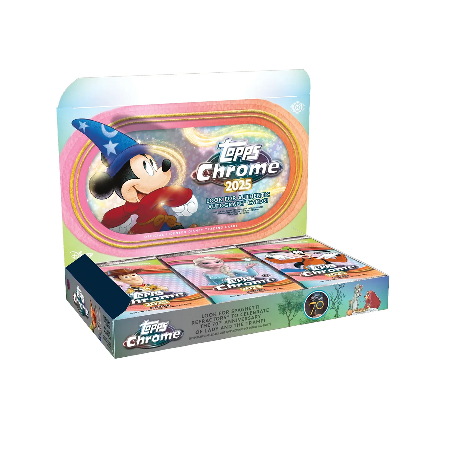 2025 Topps Chrome Disney Hobby Box