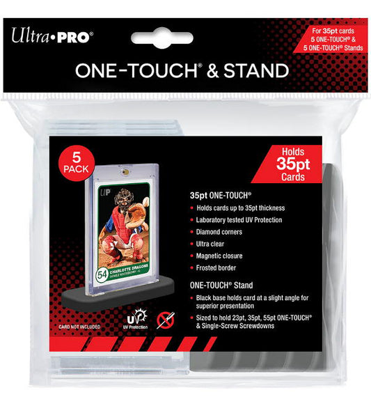 One-Touch Magnetic Holder 35PT & Stand - 5er Pack